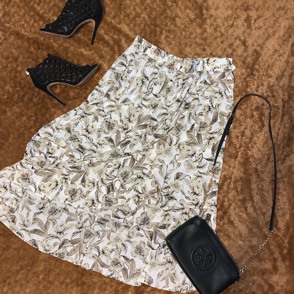 J.Jill womens high low skirt
